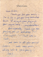 carta chick corea mediana